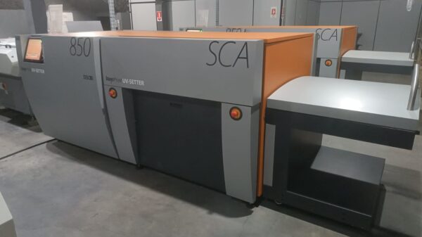 CTP Convencional UV Basysprint 850 ANO 2010 com alimentador e furador Punch offset interno