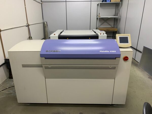 CTP Screen PTR4300S – Ano 2009 Instalada em 2010 Outubro – Completa