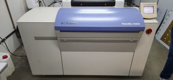 CTP Screen PTR4300S – Ano 2009 Instalada em 2010 Outubro – Completa