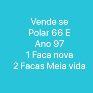 Guilhotina POLAR 66 E Ano 1997
